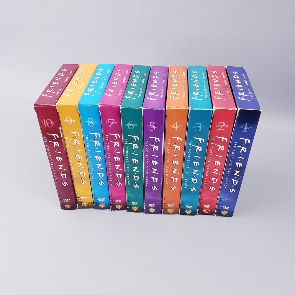 Friends The Complete Series Seasons 1-10 DVD Sets Lot of 10